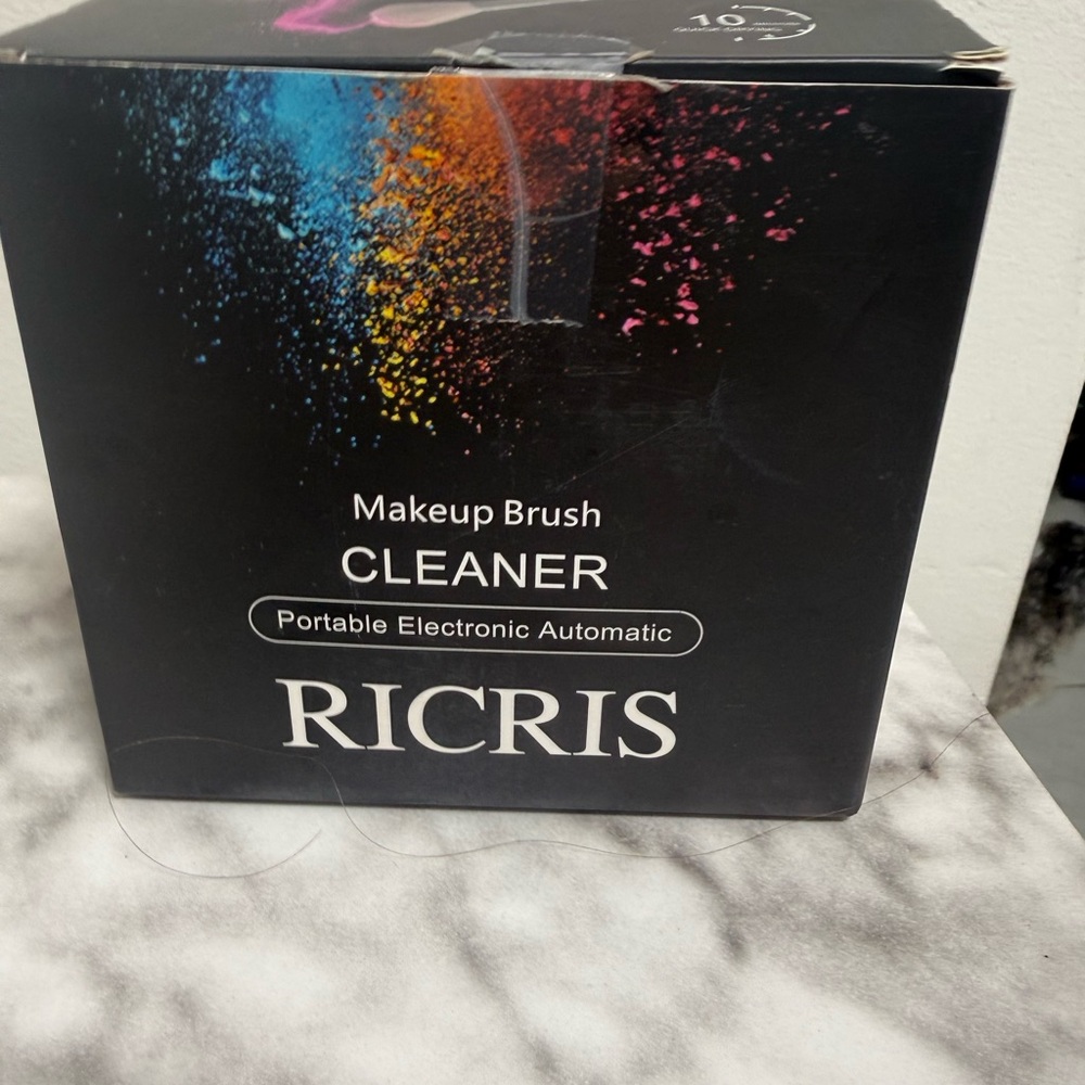 RICRIS Portable Electronic Automatic Makeup Brush Cleaner set new